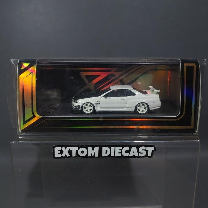 ERROR 404 NISSAN SKYLINE R34 WHITE BLACK CARBON 2104T