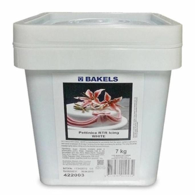

Sale Bakels Fondant Icing White 7Kg Pail - Gojek Grab Only
