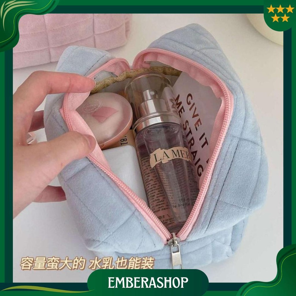 

Murmure | Pencil Case Tempat Pensil Pouch Make Up Tas Muji Style Tas Pena Pulpen Besar Promo 4.4