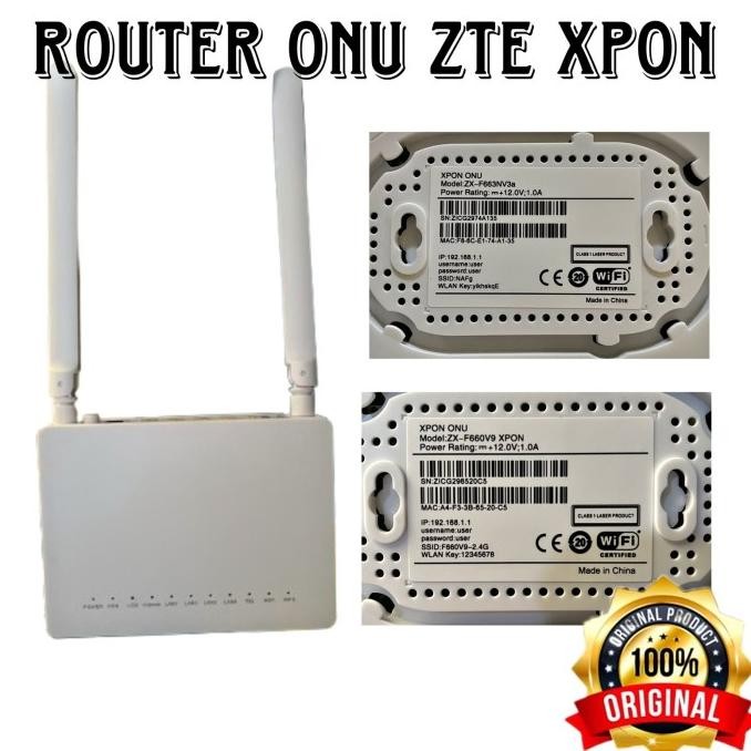 Router Onu Zte F663Nv3A Xpon Co