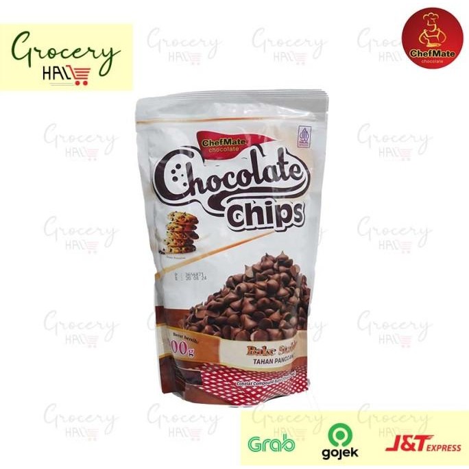 

Grosir Chefmate Chocochips Bakestable 900 Gram
