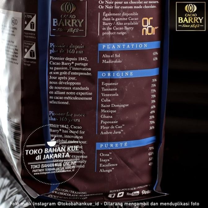 

Murah Cacao Barry - Mi Amere 58% 500Gr Coklat Coin Dark Chocolate Couverture