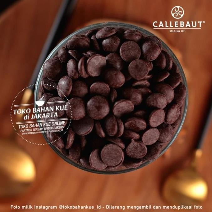 

Grosir Callebaut 60% 10Kg Asli Dark Chocolate Couverture Cokelat Coin 6040