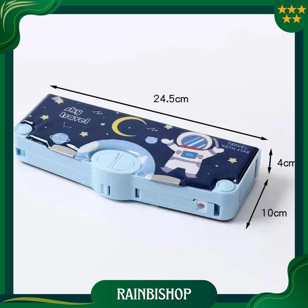 

CodReady Kotak Pensil Multifungsi Lengkap Peruncing Gunting Isolasi Penghapus Penggaris Kotak Pensil Multifungsi Motif Unicorn / Dinosaurus / Astronot Untuk Anak Lengkap Peruncing Gunting Isolasi Penghapus Lagilaku Gratis Ongkir