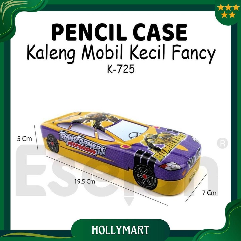

Kotak Pensil Kaleng Mobil 725 / Kotak Pensil Kaleng Mobil Kecil Ori