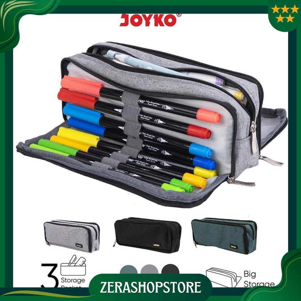 

Kotak Tempat Pensil Pencil Case Joyko Pc-5006 Best Seller