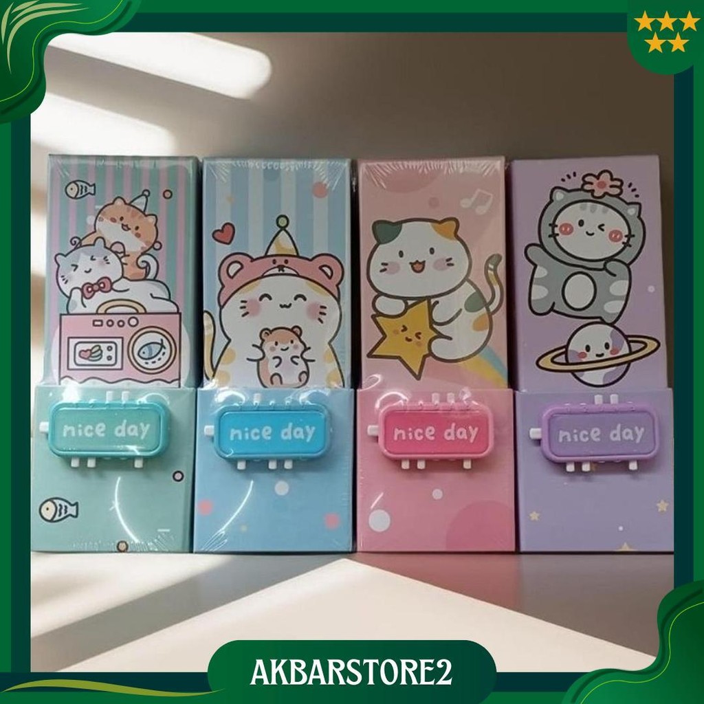 

(Passcode) Kotak Tepak Tempat Pensil Alat Tulis Pencil Stationary Case Dengan Kunci Pin Pasword Passcode Motif Gambar Karakter Kartun Lucu Untuk Anak Laki Laki Cowok Perempuan Promo 4.4