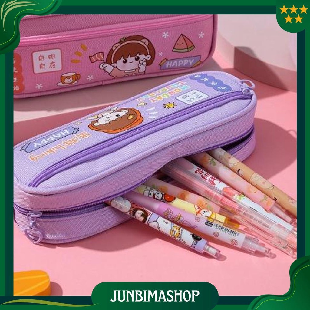 

Sao - S5833 Tempat Alat Tulis Motif Lucu / Pencil Case Cartoon / Tempat Pensil Resleting Model Terbaru Motif Lucu Promo