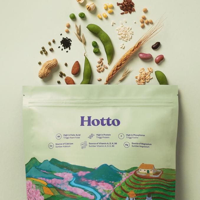 

HOTTO MAME 1 POUCH ORIGINAL MULTIGRAIN SEHAT BEBAS PENGAWET