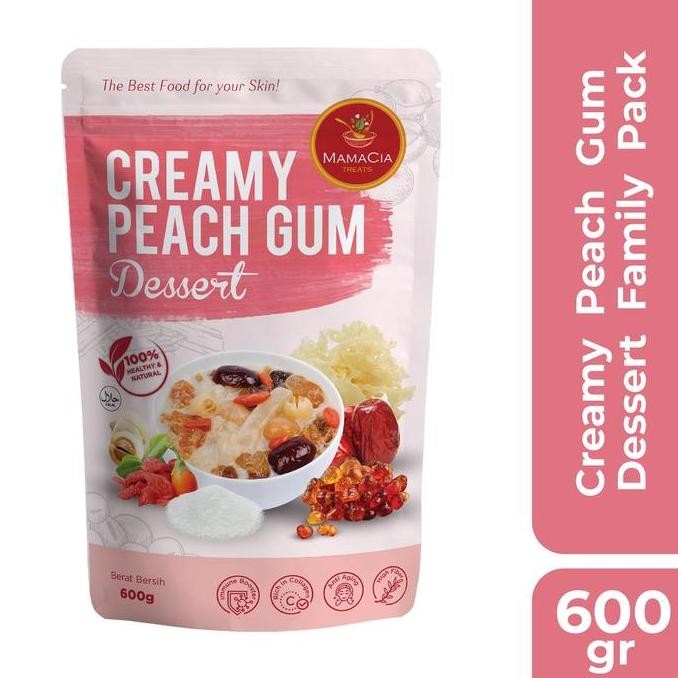 

Mamacia Treats Creamy Peach Gum Dessert Family Pack