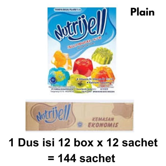 

Murah Nutrijell 10Gr Per Karton Dus 144Pcs Var Grosir