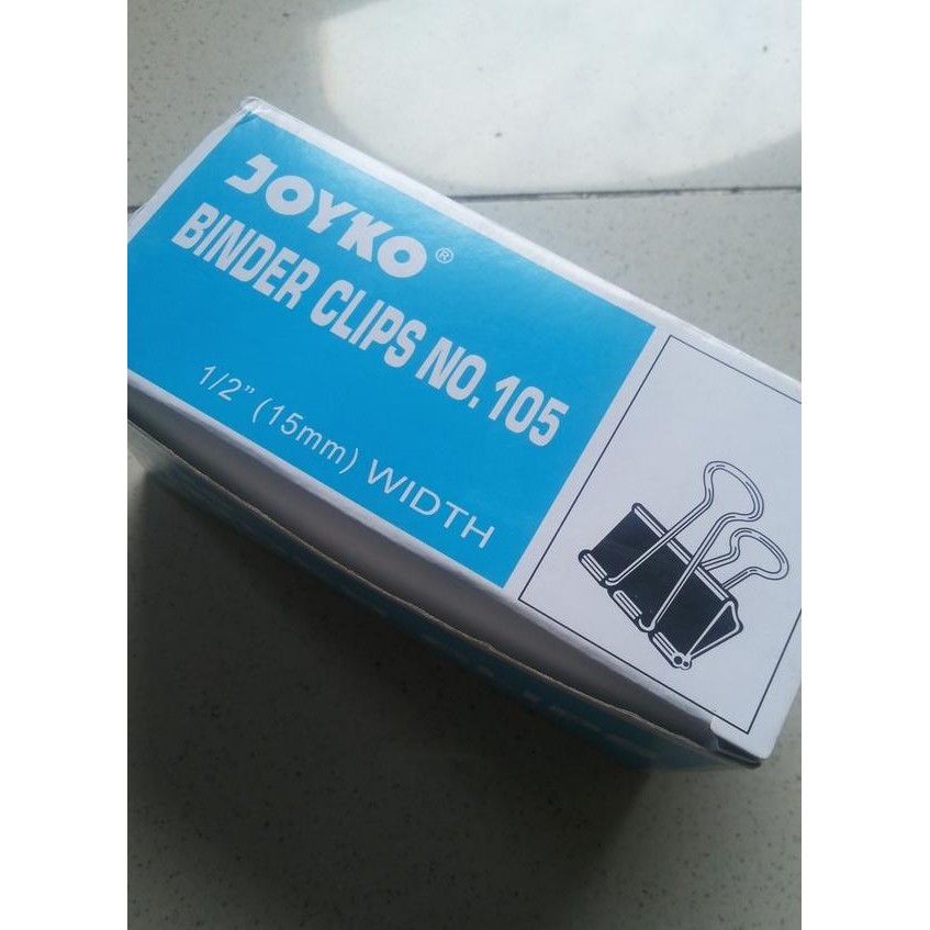 

Jepit Ertabinder Lipbinder Clip No.105 Joyo Eno