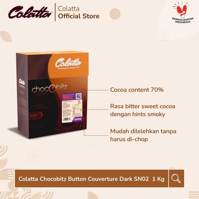 

Promo Colatta Chocobitz Button Couverture Dark Sn02 1Kg
