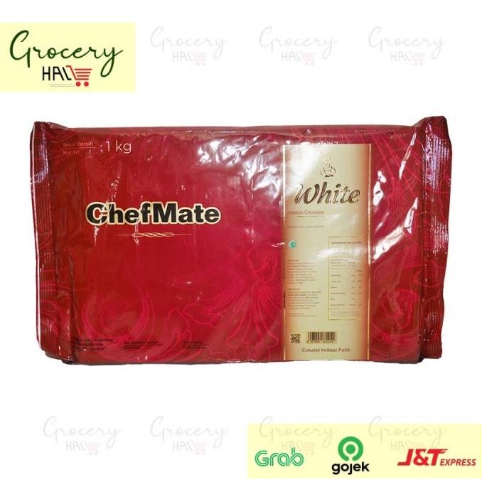 

Murah Chefmate White Chocolate Compound 1 Kg - Coklat Putih Siap Pakai