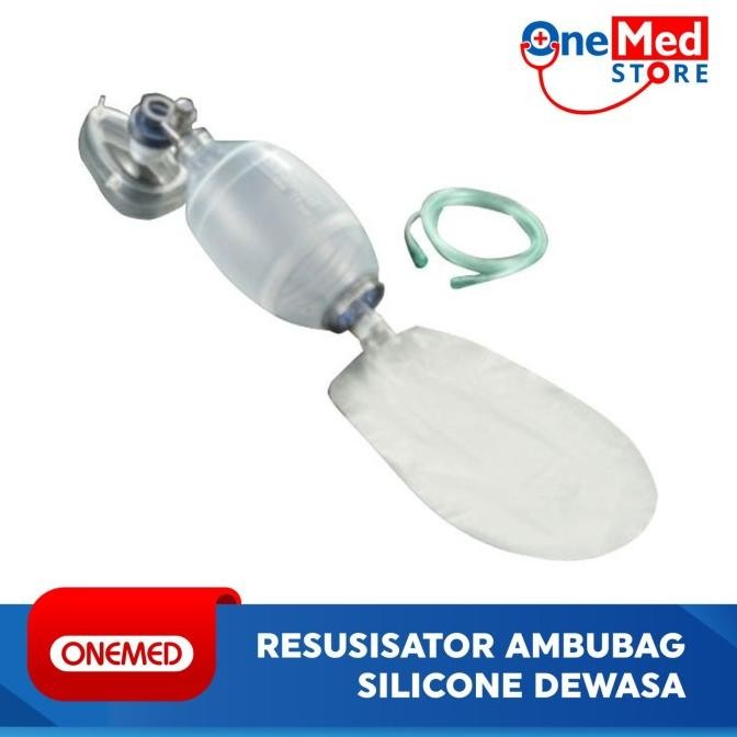 Resuscitator Ambubag Silicone Dewasa