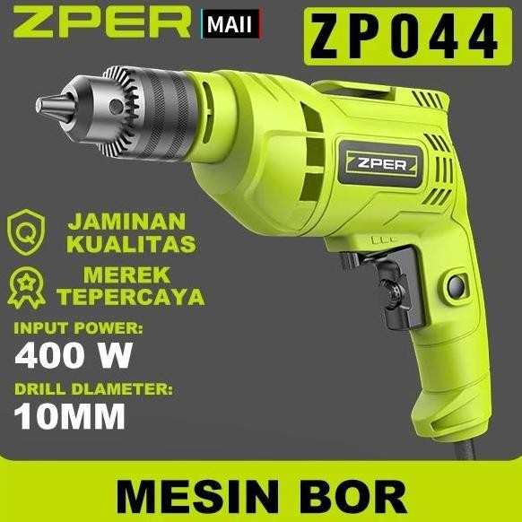 Grosir CodZper Mesin Bor 350W Listrik Bolak Bali Hand Electric Drill Berlaku Untuk 2-10Mm Mata Bor Z