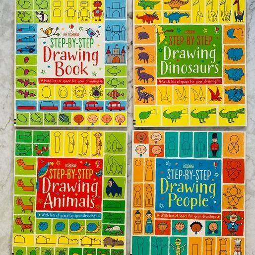 

Idnedu Uborne Tep By Tep Drawing Boo Children