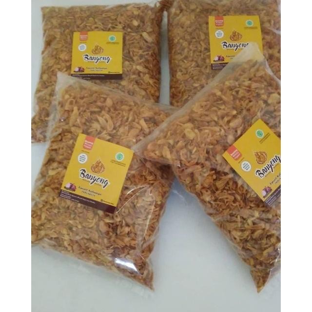 

Bawang Goreng Banyong Asli Brebes 1 Kg Terlaris Best Quality Asli 100% Original