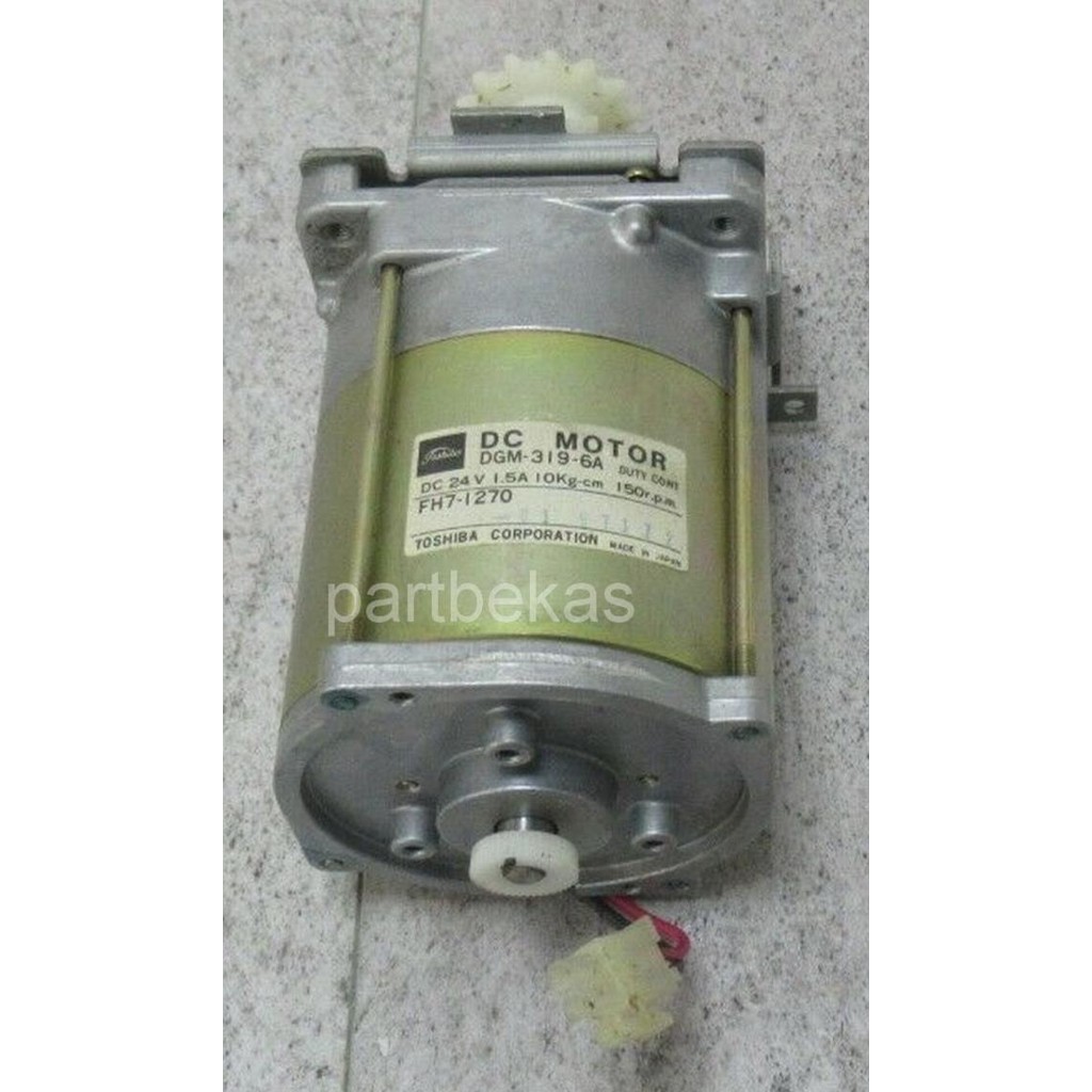 Toshiba Gearbox Dc Brushed Motor Dgm-319-6A 24V New Stok
