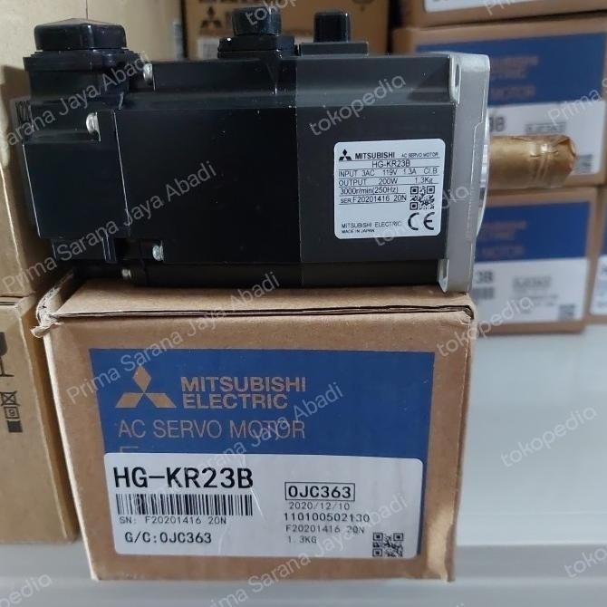 Hg-Kr23B Ac Servo Motor Mitsubishi New And Original  New Stok