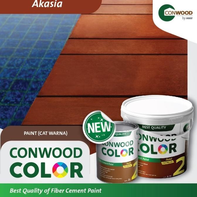 TERBARU - Conwood Color Akasia / Cat warna Conwood