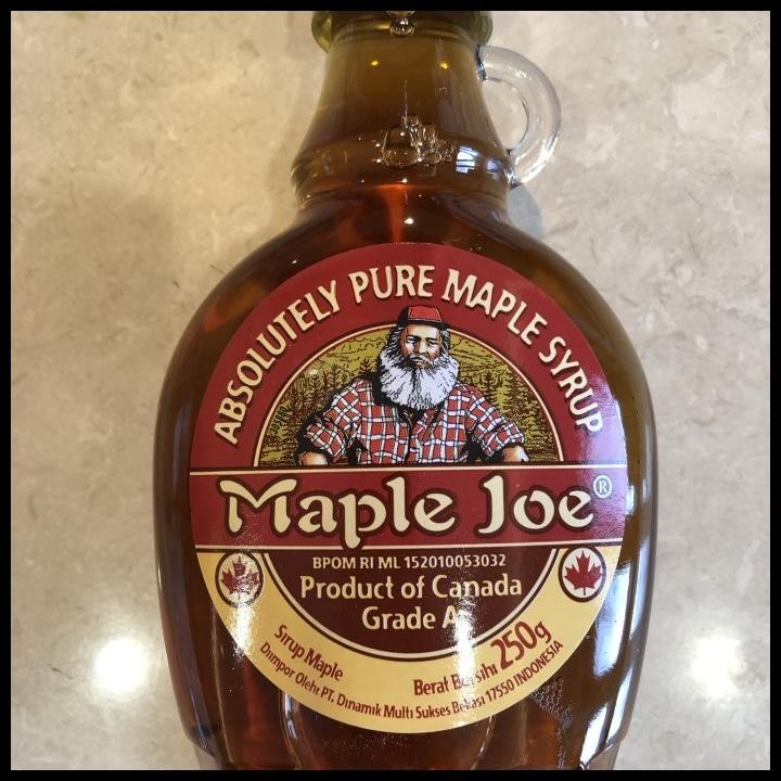 

Joe Maple Syrup Pure Original / Sirup Asli 250Gr / Canada Grade A Original Best Seller
