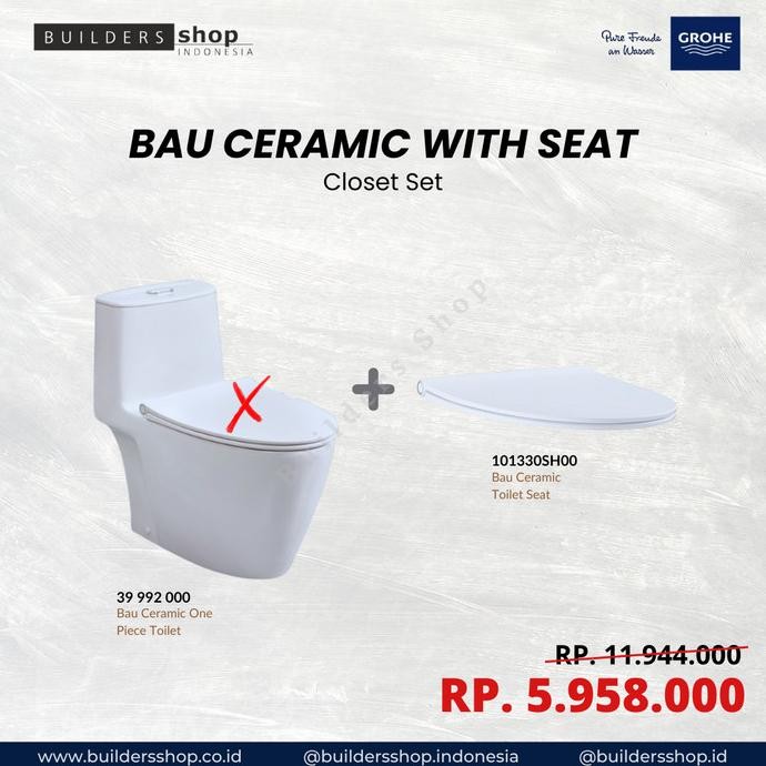 Grohe 39992000 + 1011330Sh00 | Baulines Wc One Piece New Stok