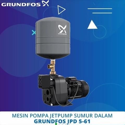 Pompa Jet Pump Grundfos Jpd 5-61 Pt-V/ Pengganti Jd Basic 5 New Stok