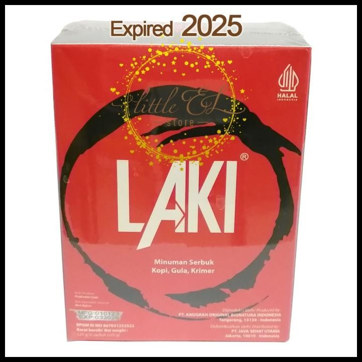 

Minuman Serbuk Kopi Gula Krimer - Laki - 1 Box Original Best Seller