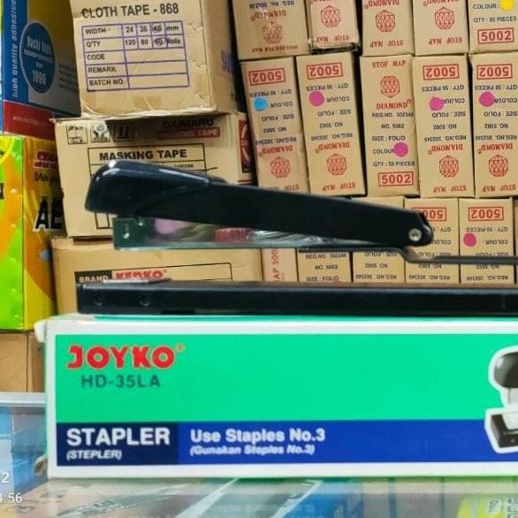 

Staples HD35LA Staples Hekter Panjang Joyko HD-35LA Jilid Tengah buku murah