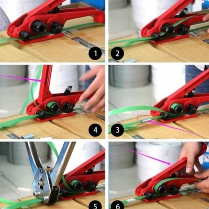 

Strapping Tensioner & Cutter Manual Banding Tools( Alat Pengikat dus ) PREMIUM