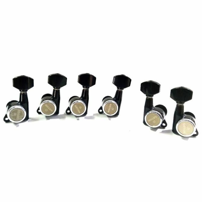Dryer Gitar Locking Gotoh Sejajar 6Inline / 4R 2L / 3R 3L Original Co