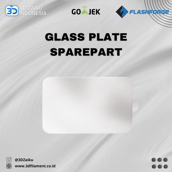 Original 3D Printer Glass Plate Sparepart For Flashforge Hunter Co