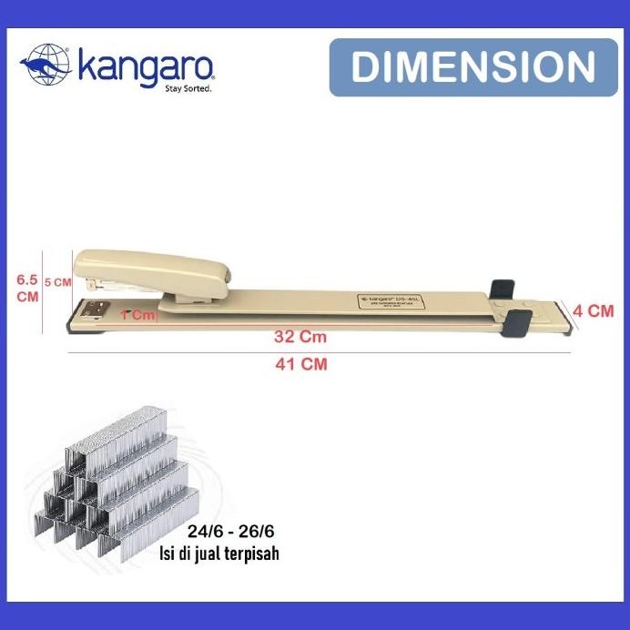 

Kangaro Heavy Duty Stapler DS 45 L murah