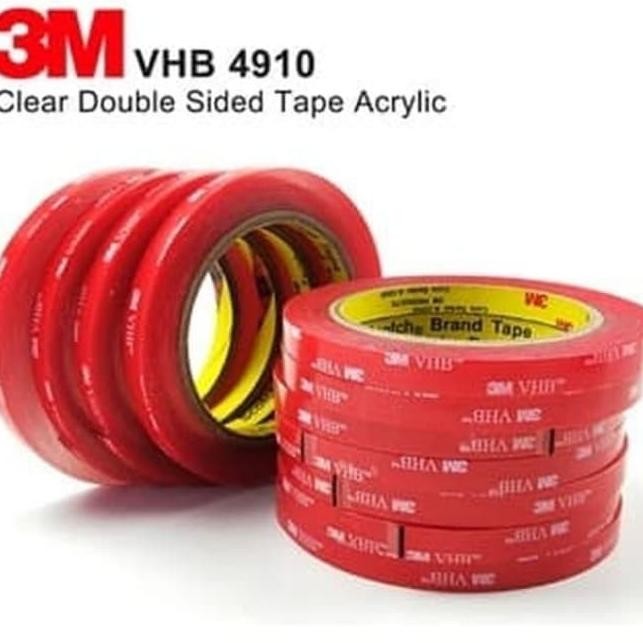 

Original 3M - Double tape Bening - Double Tipe 3M Bening 10mm murah