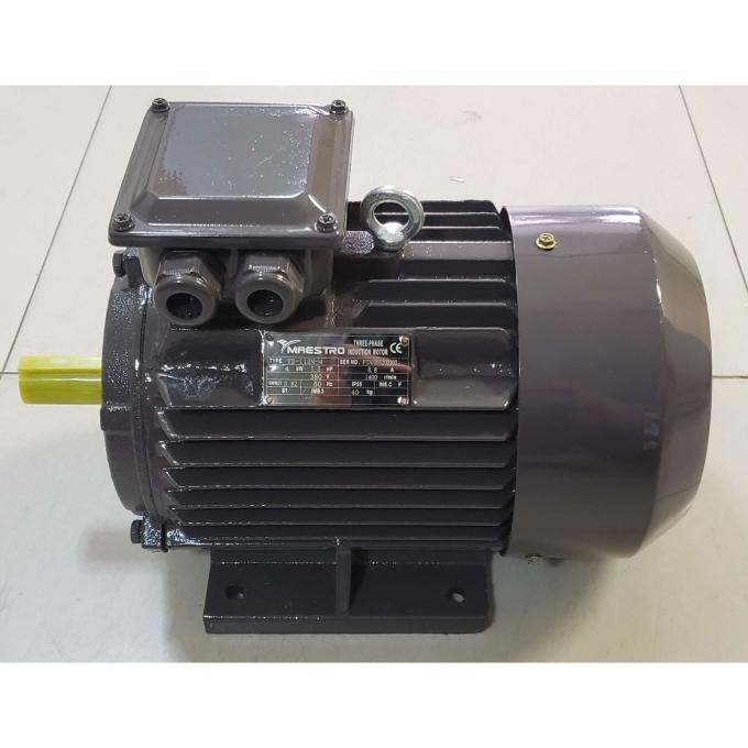 Dinamo/ Elektromotor Maestro 5.5 Hp 3 Phase 4 Pole New Stok
