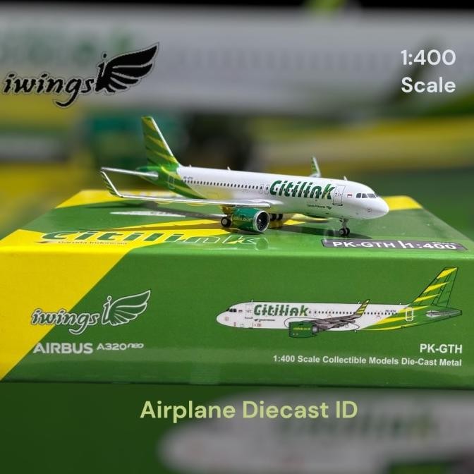Murah Citilink Airbus A320 Pk-Gth 1:400