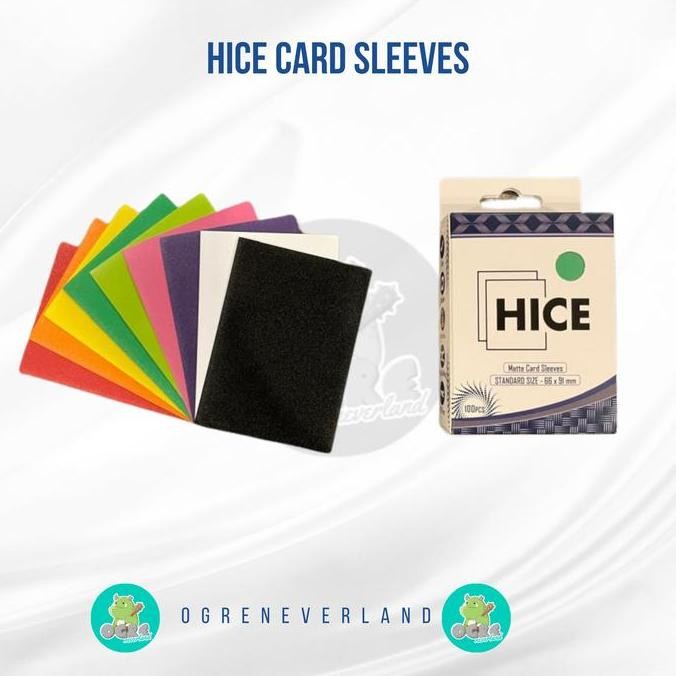 Murah Hice Matte Card Sleeves 66X91 Mm Mtg Pokemon Op Tcg Sleeves Playing Card Sleeves