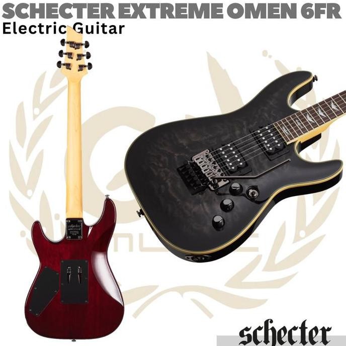 Schecter Omen Extreme 6 Fr Electric Guitar - Gitar Elektrik Co