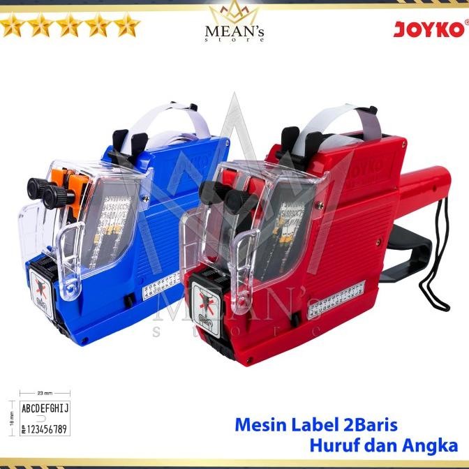 

Alat Label Harga Joyko MX-6600A / Mesin Label Harga 2 Baris
