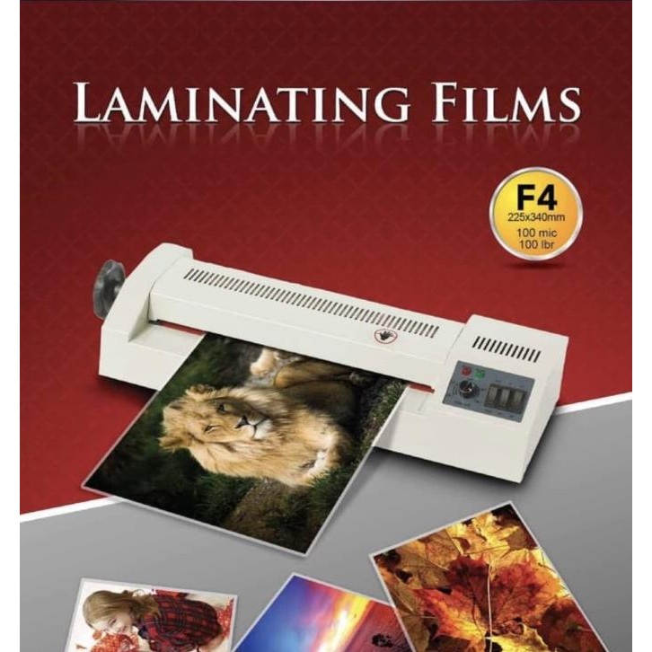 

Secure Laminating Films F4 isi 100 pcs / Plastik Laminating Secure F4