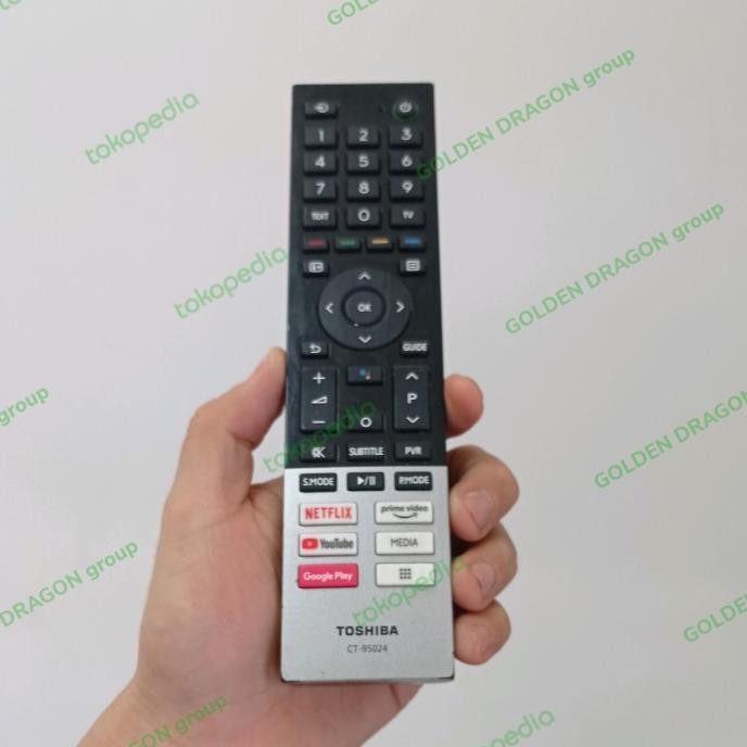 CO Remote Remot TV Original Toshiba CT-95024