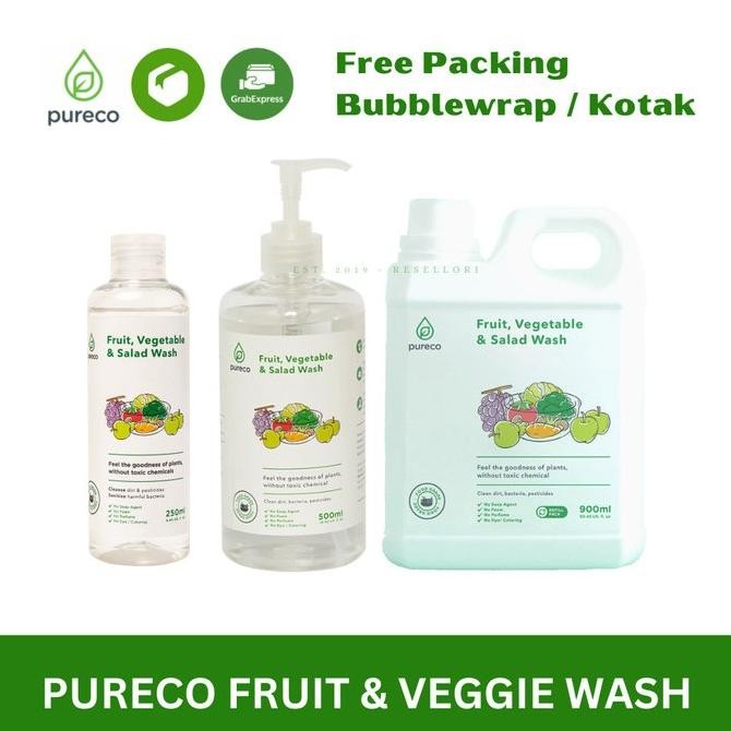 

PURECO - Fruit Vegetable / Veggie & Salad Wash Pencuci sayur dan buah