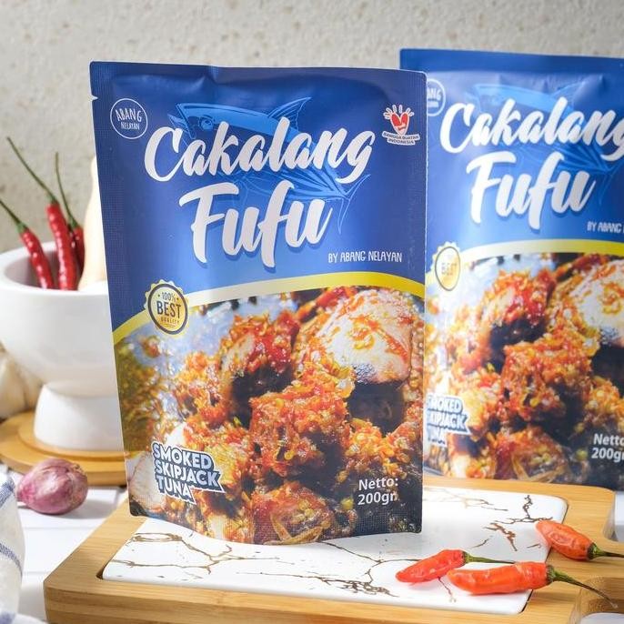 

2 Pouch Cakalang Asap Cakalang Fufu Rica Food Makanan SPP-IRT halal Jarred & Packaged Foods Canned