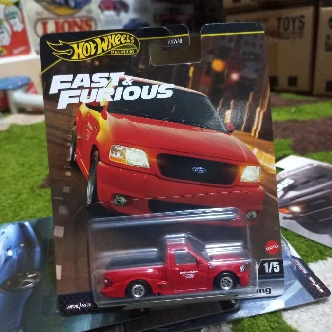 Grosir Hot Wheels Premium Ford F-150 Svt Lightning Fast & Furious Hyp75