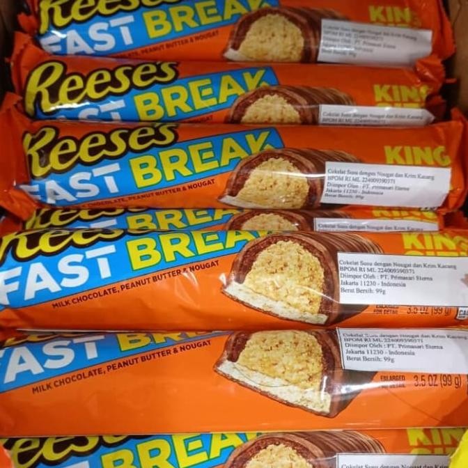 

;&;&;&;&] reeses fast break milk chocolate peanut 99gr
