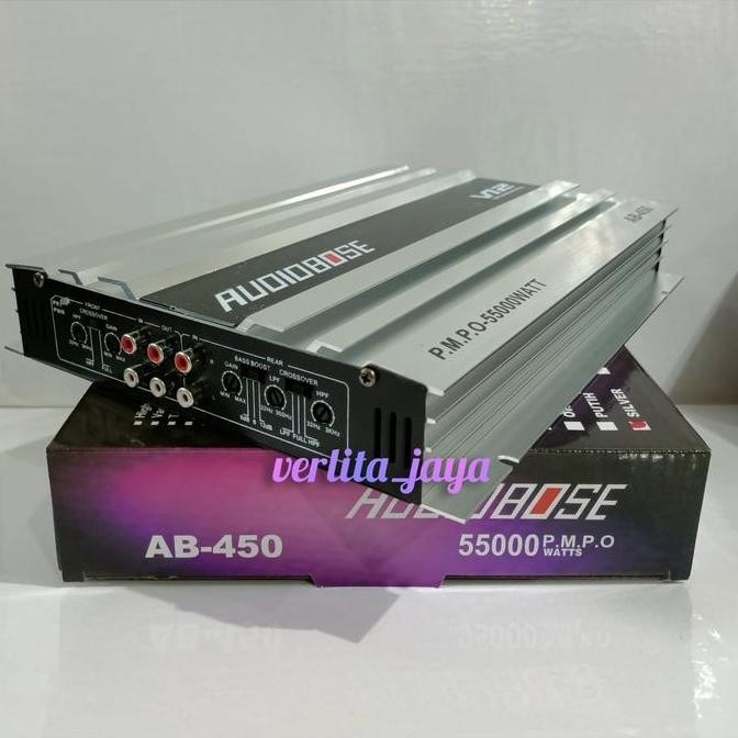 Sale Power Audiobose Ab-450 Power Amplifier Audiobose 4 Chanel