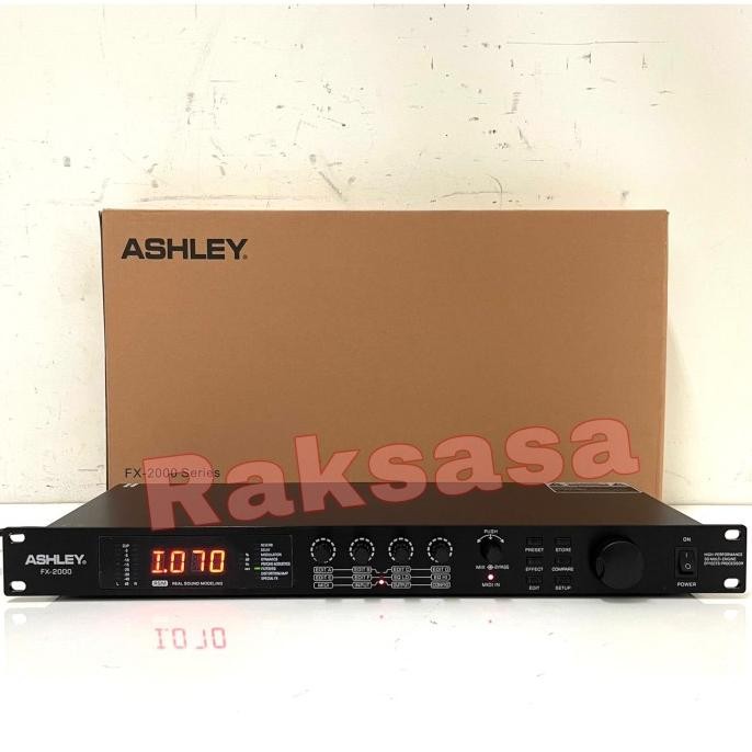 Effect Vocal Processor Ashley Fx 2000 Fx2000 Original Virtualizer 3D Co