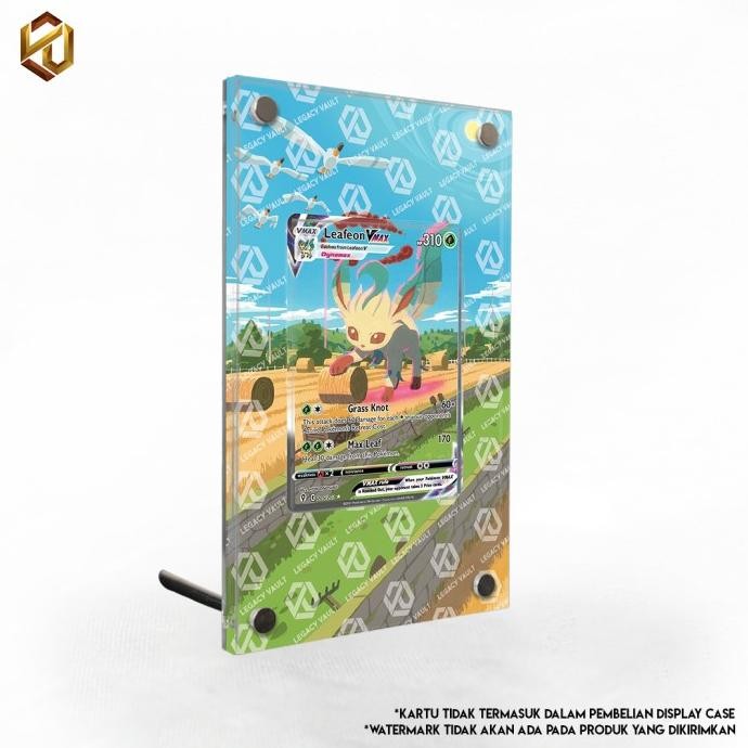 Promo Leafeon Vmax Hr Alternate Art - Pokemon Extended Art Display Case - Legacy Vault
