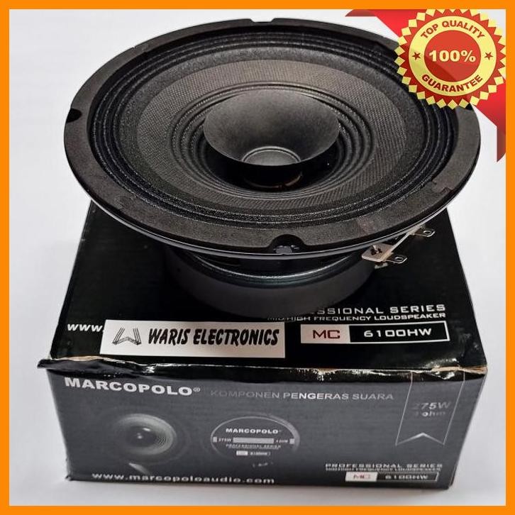 [WAR] SPEAKER 6 INCH MIDDLE MARCOPOLO MC 6100HW 275WATT